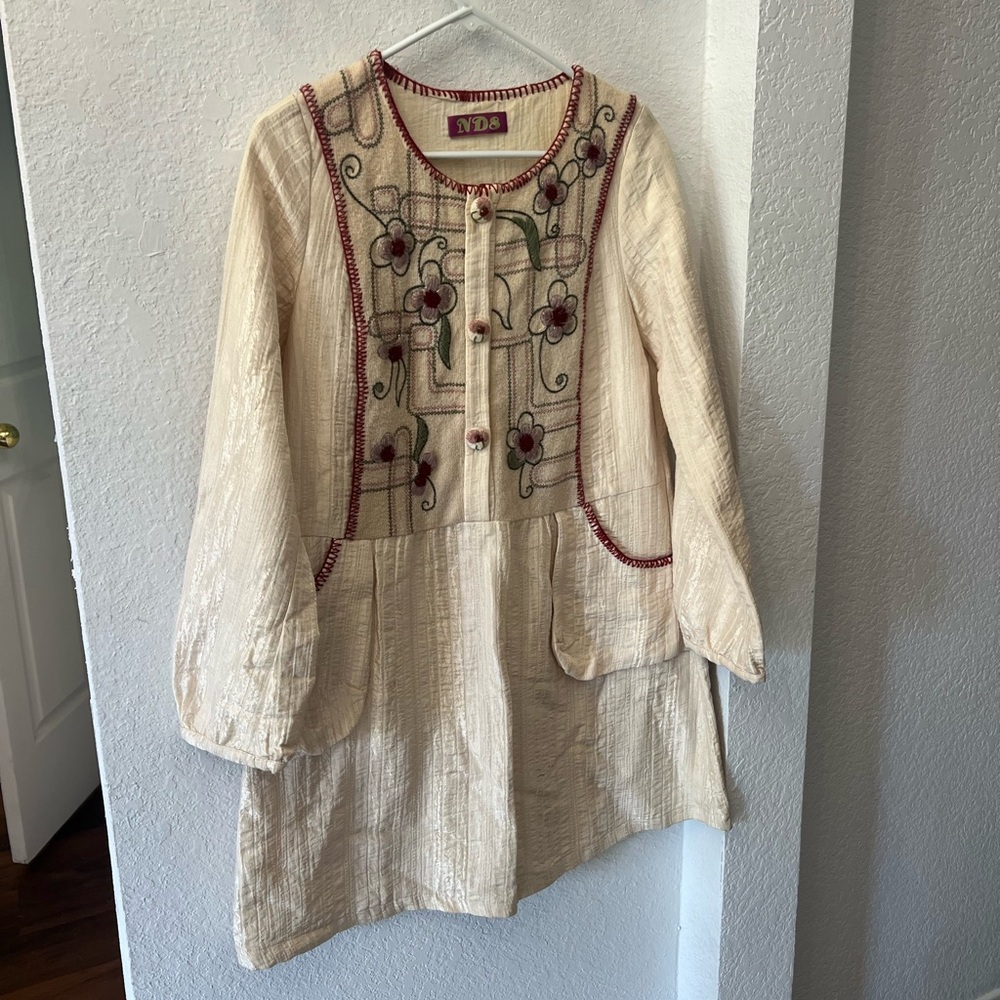 Embroidered dress